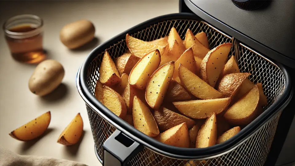 Patatas asadas en la freidora de aire